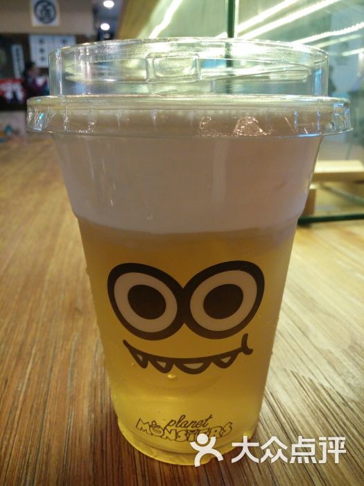 芝士奶盖白桃乌龙