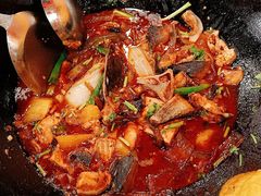 铁锅炖鲟鱼-江湖水乡铁锅炖魚(周庄嘉园店)