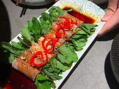 薄荷牛肉卷-云海肴·汽锅鸡·云南菜(高德置地店)