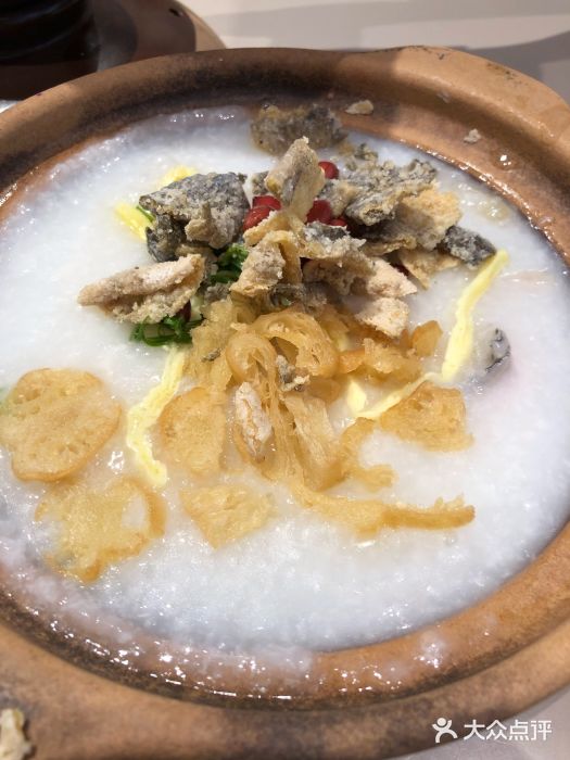 蔡澜点心·粤菜(丽泽天街店)脆鱼皮艇仔粥图片