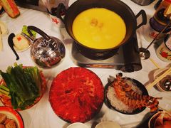 -鲜入围煮花胶鸡海鲜火锅