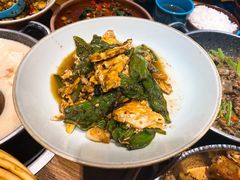 擂辣椒荷包蛋-吃饭皇帝大土家民族菜(正大广场店)