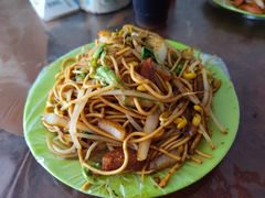 香肠炒面-老潘凉皮