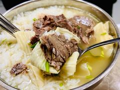 -吉林延边牛肉汤饭，大冷面
