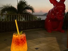 -日落吧·海景咖啡厅·餐酒吧·鸡尾酒·下午茶·乐队表演·浪漫夕阳·三亚文华东方酒店