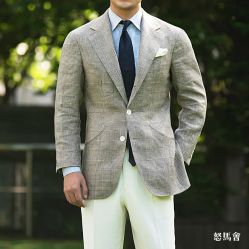 -怒马会 全麻衬西装高级定制