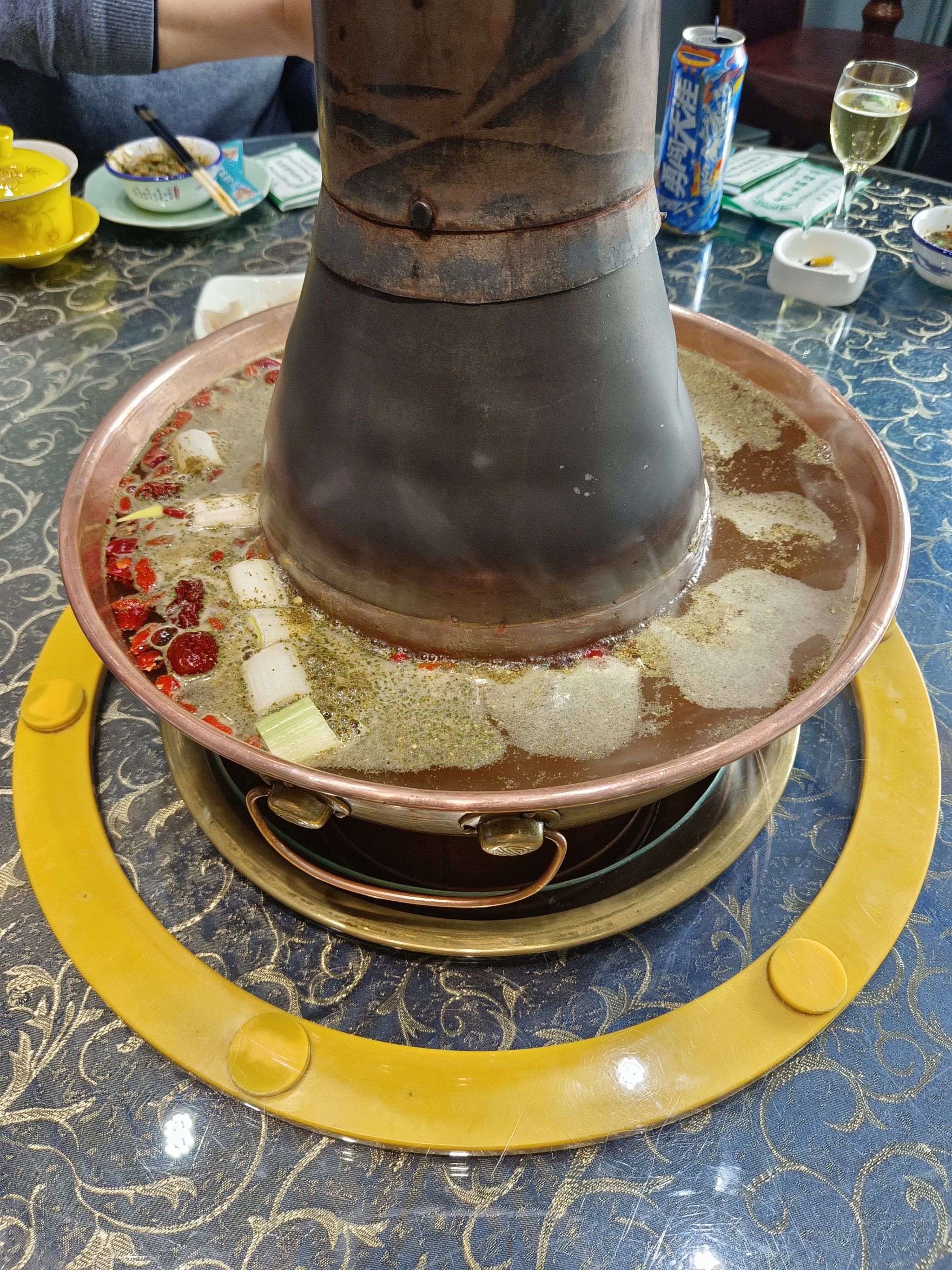 食材新鲜!铜锅正宗!味道很好!