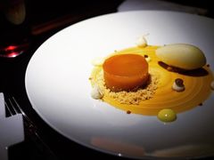 焦糖苹果塔配香草冰淇淋-L'ATELIER de Joel Robuchon(外滩18号店)