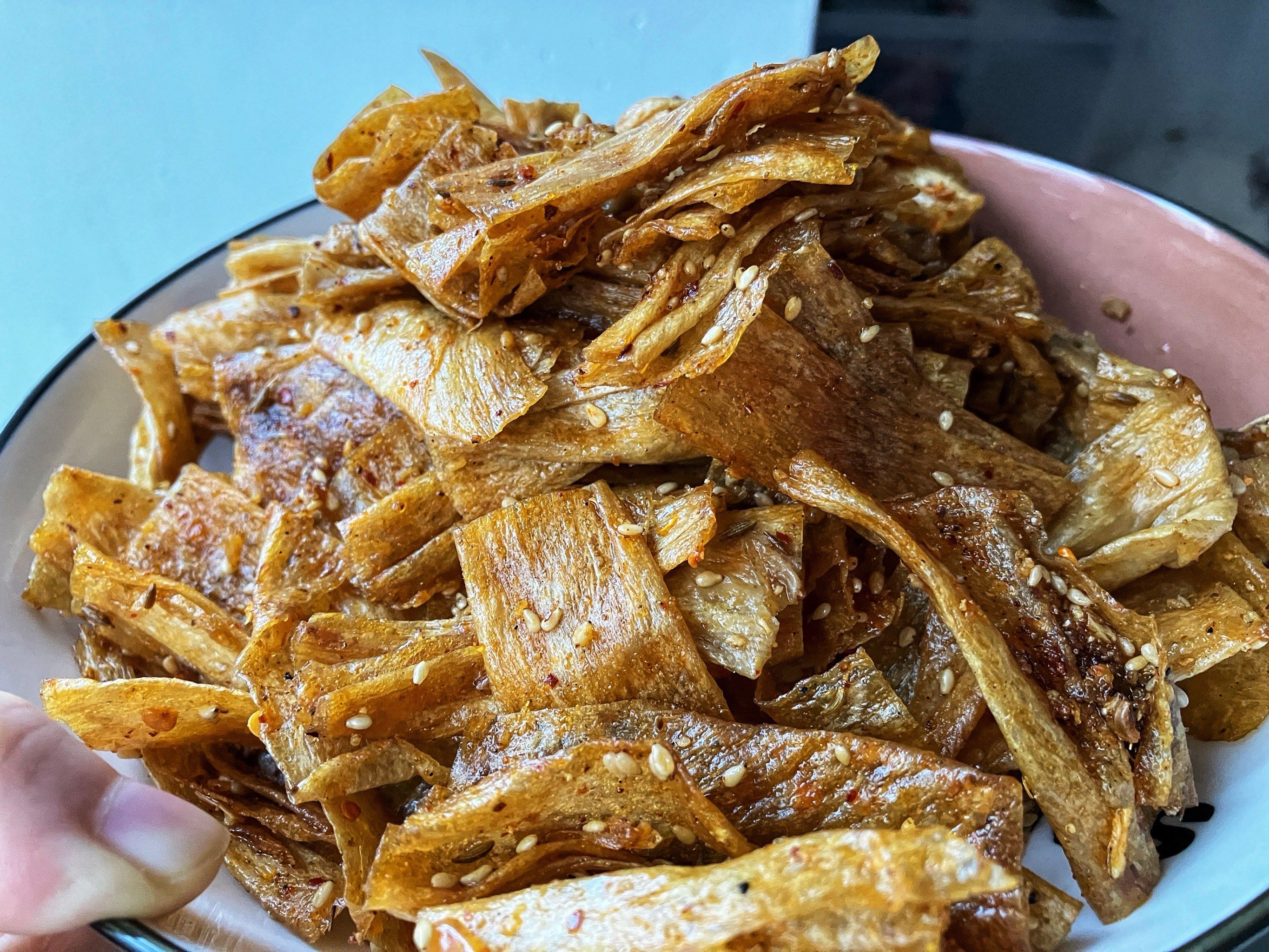 自制辣条香喷喷