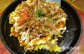 鸡肉章鱼芝士大阪烧