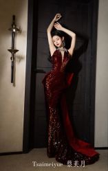 -台湾蔡美月婚纱租赁