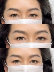 点击看大图 -杨益美学·野生眉半永久纹眉发际线