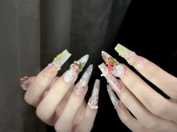-柚子•猫美睫美甲