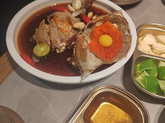 -草家酱蟹炭火烤肉店(珲春南路一店)