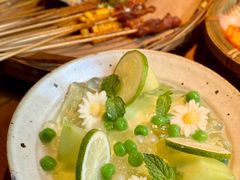 蜜瓜青团小圆子-花盐街·四川乐山小吃(西单大悦城店)