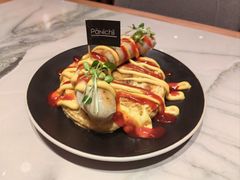 煎蔬菜饼配德式香肠-沛家·食四季(小娄巷店)