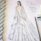 当婚纱👰碰上手绘，所有女生都会沉醉[色]