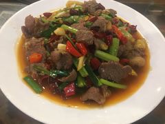 小炒黄牛肉-侯家庄阿才有品私房菜馆