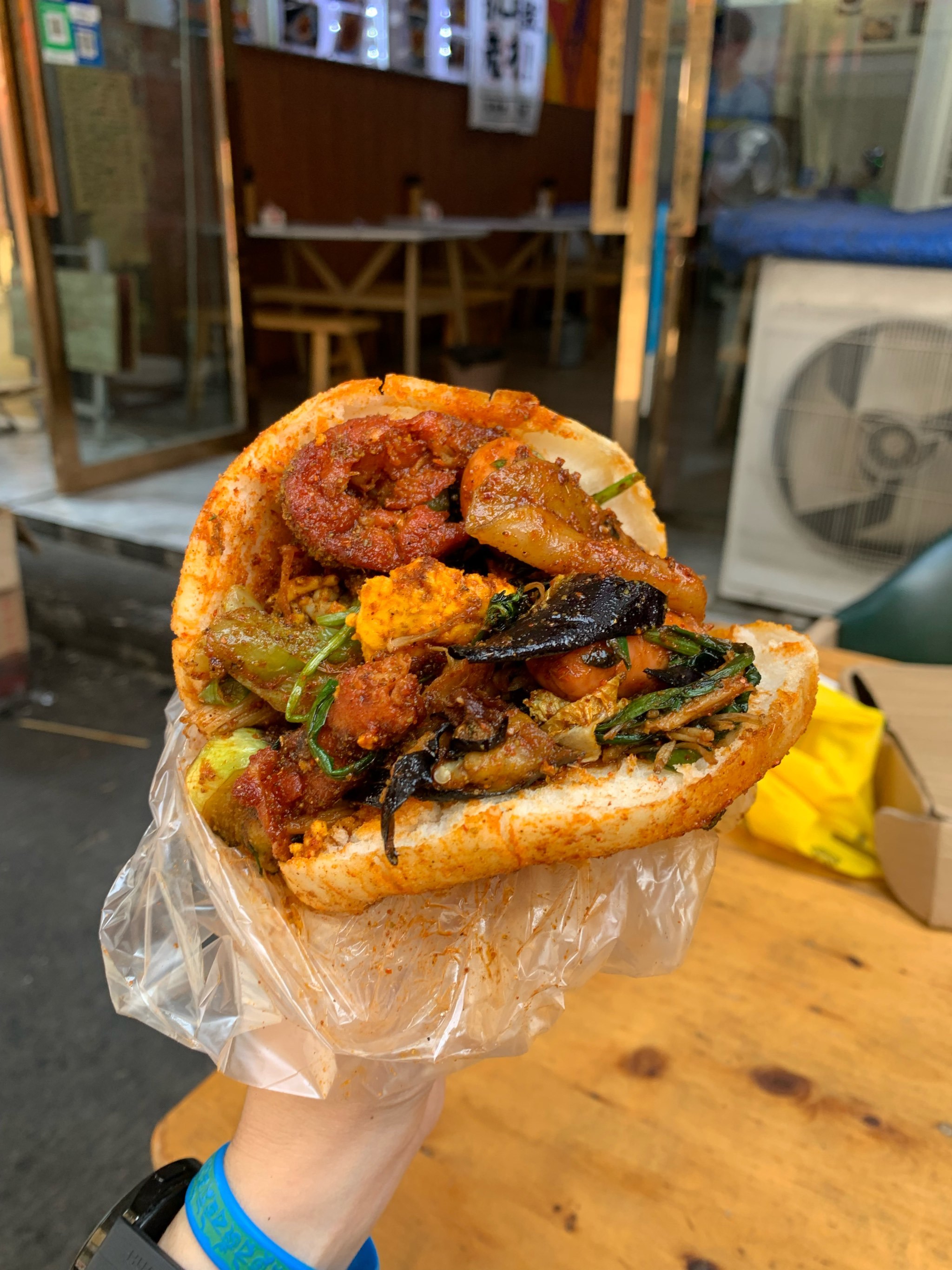 正宗甘肃烧烤夹饼