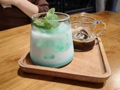 薄荷甜酒奶咖-转山咖啡(松柏社区店)