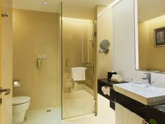 卫生间_假日高级房和行政房-天津水游城丽筠酒店