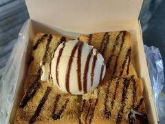香草冰淇淋厚吐司-阿信厚吐司(曾厝垵店)