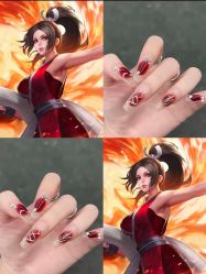 点击看大图 -花奈子日式美甲美睫