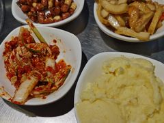 9种小菜-韩聚屋韩国烤肉餐厅(新北万达店)