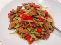 小炒黄牛肉-北平楼·烤鸭·北京菜(牡丹园店)