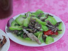 胜瓜炒鸡杂-电白鸭粥店(下沙二坊88号店)