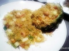 菠萝炒饭-山色柴火烤披萨·原切牛扒
