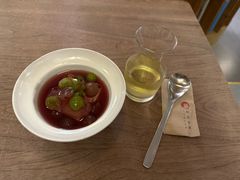 玫瑰葡萄冰茶碗-知亘茶食