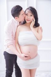 点击看大图 -十孕纪高端孕妇亲子摄影