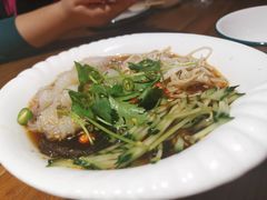 -东来菜馆•手抓海鲜家常菜•海鲜锅贴(鸽子窝店)