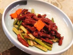芦笋炒牛柳-皇朝海鲜酒店