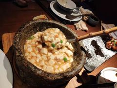 石锅鸡汤豆腐-绿茶餐厅(乐峰广场店)