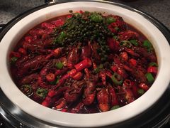 麻辣小龙虾，翻砂炒花蟹，红酒烩牛肉，-东方银座国际酒店·爱晚亭·精致湘菜