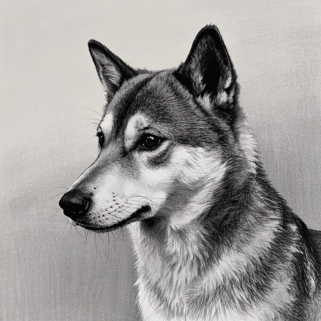 狗狗素描画来啦