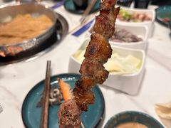 羊肉串-長壹旋转烤吧 农家鸡火锅