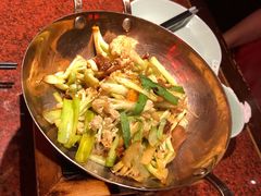 干锅有机花菜-绿茶餐厅(蓝色港湾店)
