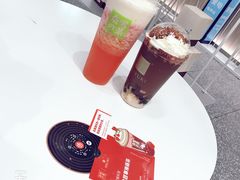 霸气芝士草莓-奈雪的茶(市百一店)