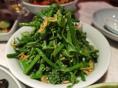 香酥虾皮丝瓜尖-小吊梨汤·北京菜·烤鸭(鸟巢店)