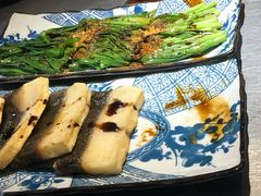 烤韭菜-探鱼·鲜青椒爽麻烤鱼(广州花都来又来店)