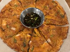 泡菜饼-包装马车·韩国料理·포장마차