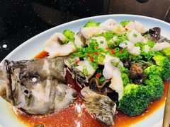 葱油淋老虎斑-喜粤8号(四海唐人街店)