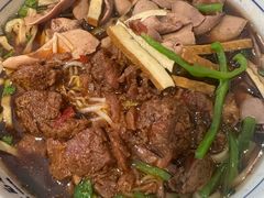 红烧牛肉腰花面-镇南锅盖面馆(解放路店)