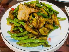 回锅肉茄子豆角-聚贤莊