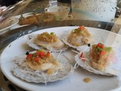 蒜蓉粉丝蒸扇贝-港畔赶海蒸汽海鲜烧烤自助(仙螺岛店)