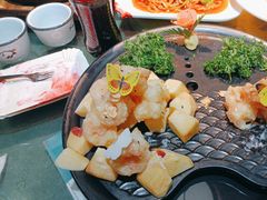 -二姐家三个拿手菜·北塘海鲜·大馅锅贴王(北辰店)