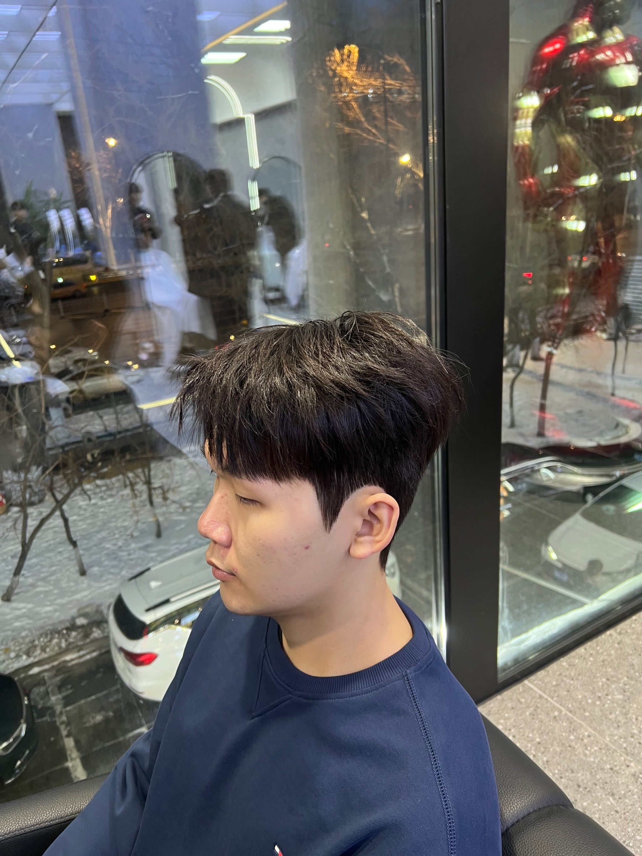 韩式国潮男自然服帖烫